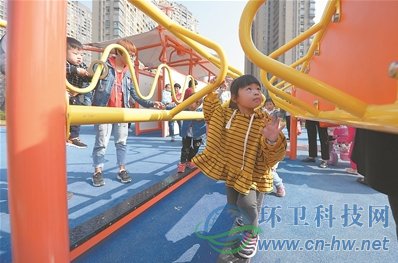 南京岱山保障房片区垃圾土坡变身奥林匹克公园